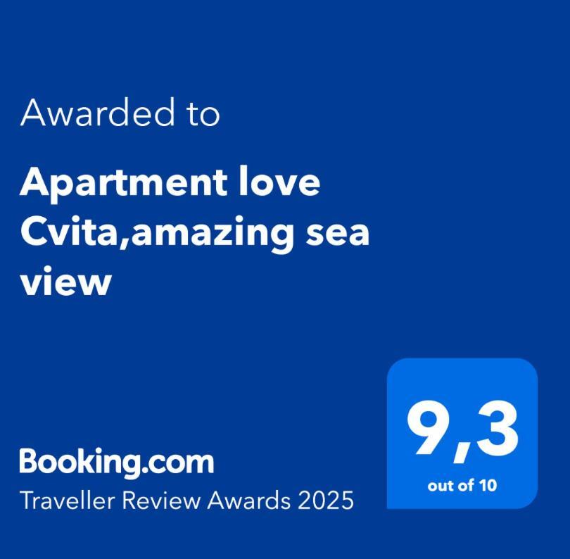 Apartment Love Cvita,Amazing Sea View Apartment